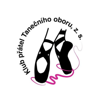 Logo Klubu přátel Tanečního oboru, z. s. – baletní špičky